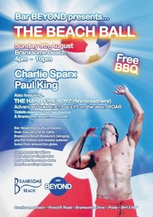 Beach Ball poster, 9 August