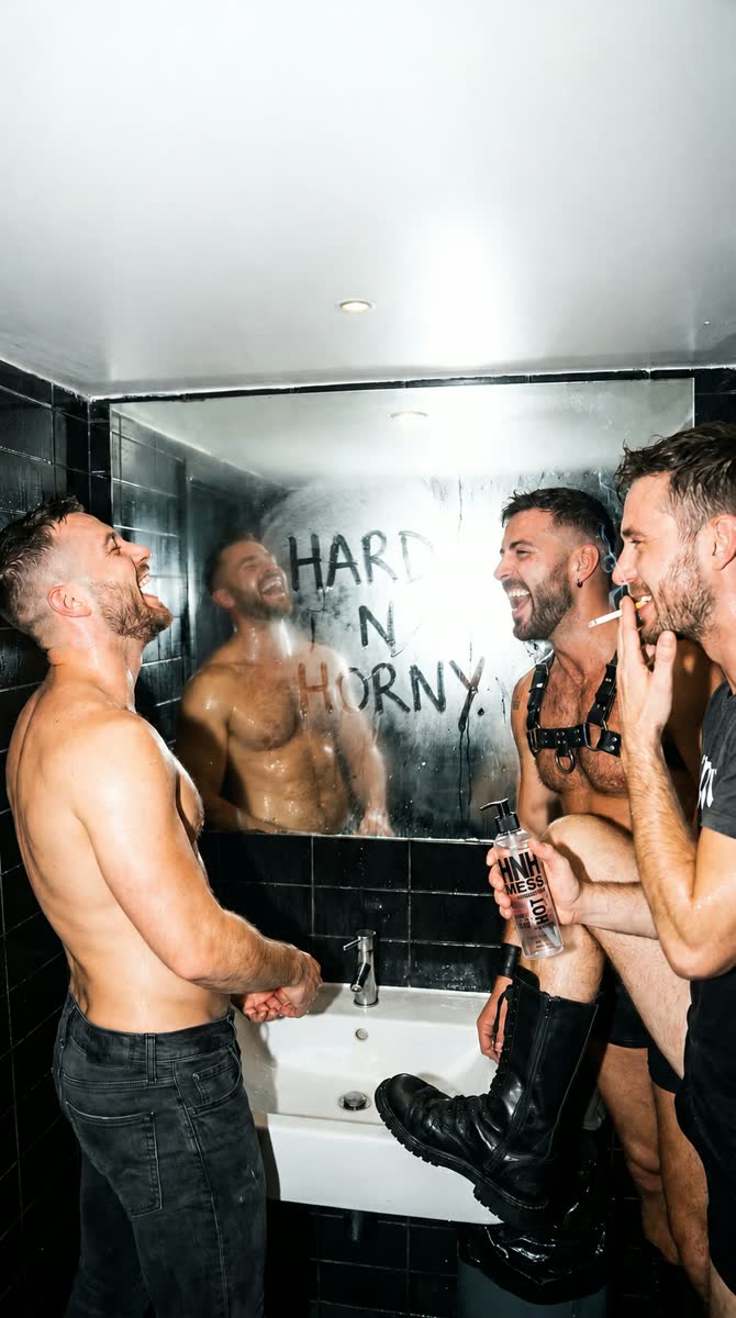 No shame. Just the mess. The HNH MESS campaign: for every man told to keep it quiet